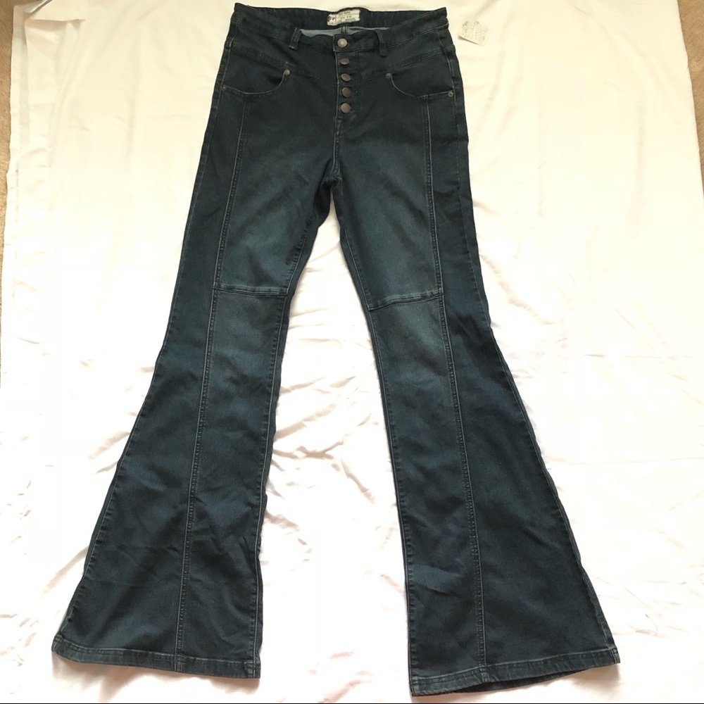 Free People Bell Bottom Jeans